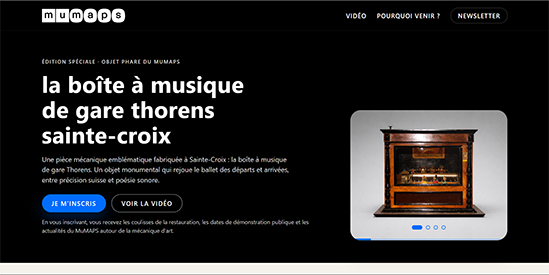 Image de ma page d'accueil du site web pour le CIE 5